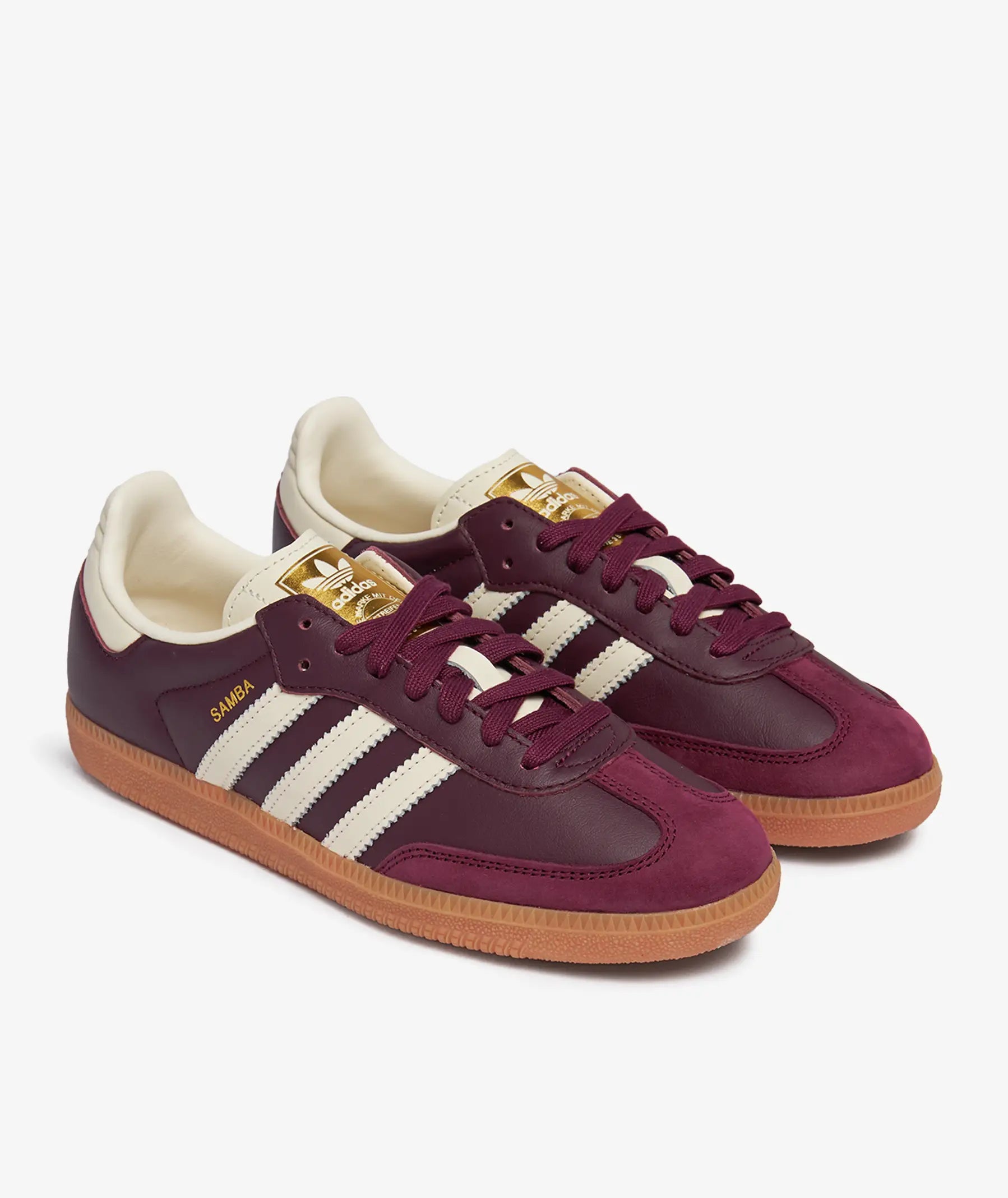 Samba adidas burgundy