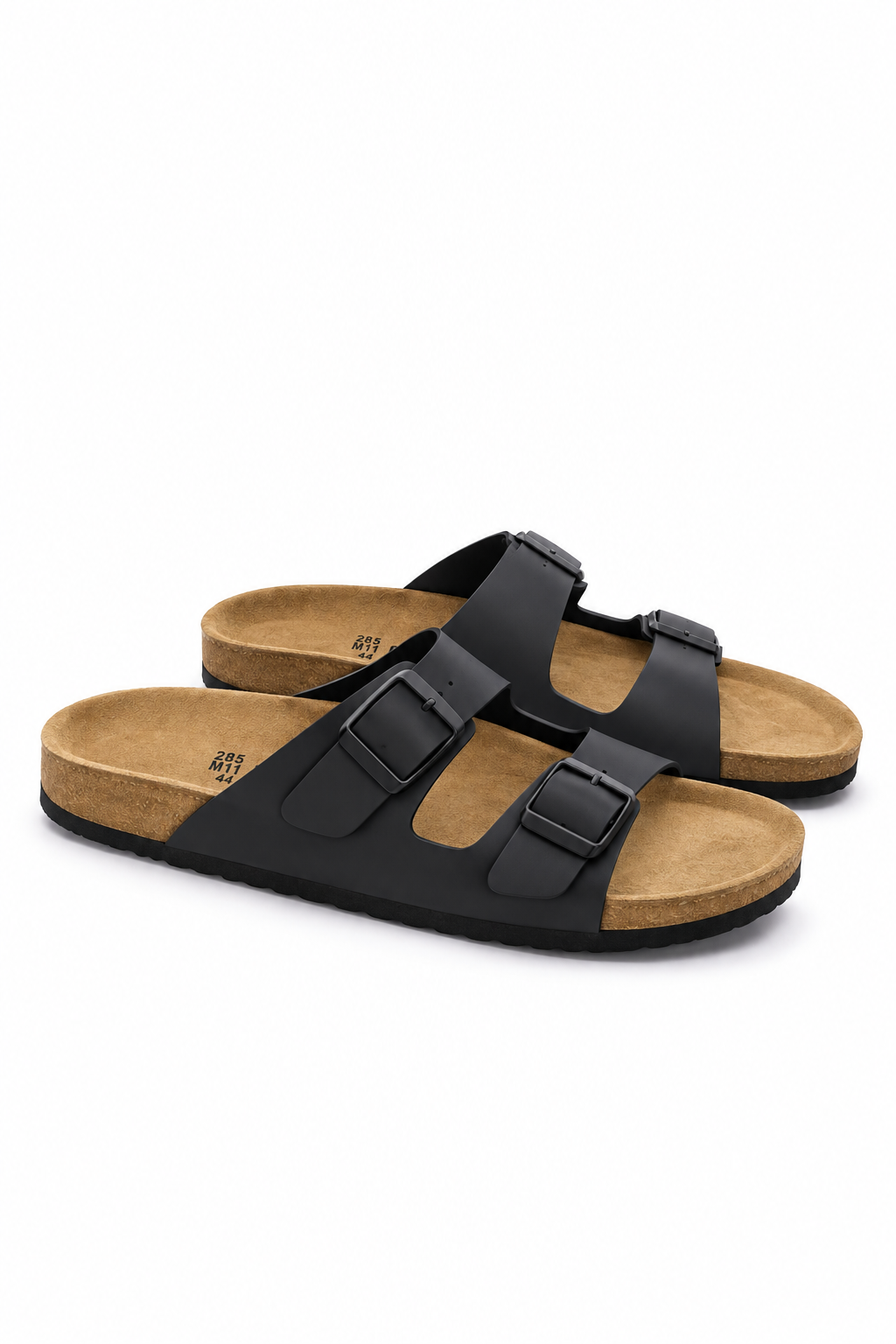 Navy Classic Buckle Slides