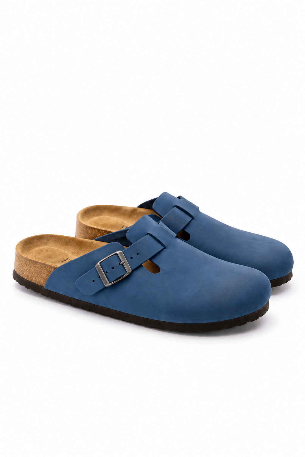 Blue Textured Clogs